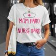 Mom Wife Nurse Rn Nursing Mommy Mama Mother Women T-Shirt Gifts for Her