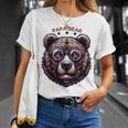メンズ Papa Bear Face サングラス Papa Bear Lover 父の日 Tシャツ 彼女への贈り物