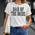 Papà Dellaposa Padre Dellaposa Papà Figlia Matrimonio Maglietta Regalos para ella