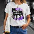 Pitbull Mom Pittie Mama Dog Lover Mother's Day T-Shirt Gifts for Her