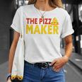 The Pizza Maker Pizza Making Tシャツ 彼女への贈り物
