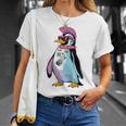Punkuin 面白い パンクロック パンクロック ペンギン 長袖tシャツ Tシャツ 彼女への贈り物