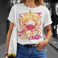 Reject Humanity Evolve To Crab ファニーカニ 長袖tシャツ Tシャツ 彼女への贈り物