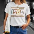 Retro Classic 1968 Originalintage Cumpleaños Edición 1968 Camiseta unisex Regalos para ella
