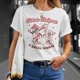 Retro Groovy 4Th Of July Stars Stripes & Equal Rights T-Shirt Gifts for Her