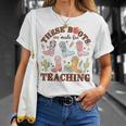 These Boots Are Made For Teaching Western Cowgirl Teacher T-Shirt Gifts for Her