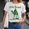 Silk Road 匿名マーケットプレイス キャメル ダークウェブ 暗号 Btc Tシャツ 彼女への贈り物