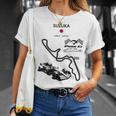 Sim Racing Esport 鈴鹿ゲーミングレーサー Tシャツ 彼女への贈り物