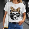 Sister Bear Face Sunglasses Big Little Sister Mother's Day T-Shirt Gifts for Her
