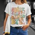 Sorry Can't Dance Bye シャツ キュート ダンス グルービー ヒッピーフラワー Tシャツ 彼女への贈り物