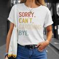 Sorry Can't Gardening Bye 面白いガーデニング愛好家 長袖tシャツ Tシャツ 彼女への贈り物