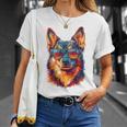 Swedishallhund 犬 モチーフ ペット サングラスwedishallhund Tシャツ 彼女への贈り物