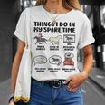 Things I Do Mypare Time 馬 面白い 乗馬 メンズ レディース Tシャツ 彼女への贈り物