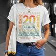 Together 20 Years Forever To Go 結婚20周年記念 Tシャツ 彼女への贈り物