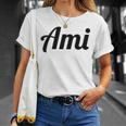 Top Thatays The Name Ami Tシャツ 彼女への贈り物
