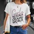 W3 Girlsボッコ Ctezuka Productions Tシャツ 彼女への贈り物