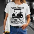 Theyee Me Rollin' They Hatin' & Golf Cart Tシャツ 彼女への贈り物