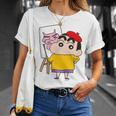 【まんが】クレヨンしんちゃん お絵描きしんちゃん Tシャツ 彼女への贈り物