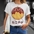 おもしろ たこ焼き 和 大阪 食品 日本 ひらがな 文字 Tシャツ 彼女への贈り物