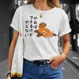 やればできるけどやらない レッサーパンダデザイン Tシャツ 彼女への贈り物