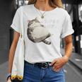 わがままボディ 猫 ねこ 太ったねこ ぽっちゃり 好ねこき かわいい おもしろ 面白い Tシャツ 彼女への贈り物