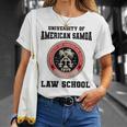 アメリカサモア大学ロースクール。 Tシャツ 彼女への贈り物