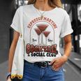 エスプレッソ・マティーニ・ソーシャル・クラブ・ウォッカ・コーヒー・ラバー・カクテル Tシャツ 彼女への贈り物