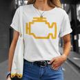 エンジンをチェック Tシャツ 彼女への贈り物