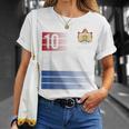 オランダ国旗 10 オランダオレンジ サッカー メンズ レディース キッズ ボーイズ Tシャツ 彼女への贈り物