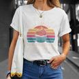 カップケーキは奇跡を信じたマフィンです レトロカップケーキ 長袖tシャツ Tシャツ 彼女への贈り物