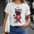 カナダデー 面白い クール 黒猫 カナダ国旗 キッズ 女の子 男の子 Tシャツ 彼女への贈り物