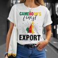 カメルーンの国旗 カメルーン語 Tシャツ 彼女への贈り物