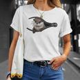 カワウソ 長袖tシャツ Tシャツ 彼女への贈り物