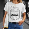 キャスパー・ザ・フレンドリー・ゴースト・デイドリーミング・オン・ユア・ポケットで Tシャツ 彼女への贈り物