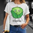 キャベツ 顔 イラスト かわいい おもしろ 面白い 簡単 シンプル ゆるい 野菜 Tシャツ 彼女への贈り物