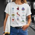 クラゲ 種 シージェリー 生物学者へのギフト Tシャツ 彼女への贈り物