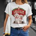 クリスマス デコレーション 犬 マルチーズ Tシャツ 彼女への贈り物