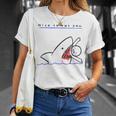 サメのことわざ ブラックユーモア Nice To Eat Yo Tシャツ 彼女への贈り物