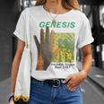ジェネシスインビジブルタッチツアーロックバンドミュージック Tシャツ 彼女への贈り物