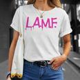 ジョニー・サンダース Lamf 長袖tシャツ Tシャツ 彼女への贈り物