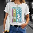 ストレンジャー・シングス デモゴルゴン カリフォルニア 1986年 ファン記念品 長袖tシャツ Tシャツ 彼女への贈り物