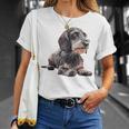 ダックスフンド ワイヤーヘア Tシャツ 彼女への贈り物