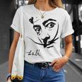 ダリの肖像画 Tシャツ 彼女への贈り物