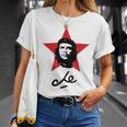 チェ・ゲバラ、キューバ、署名、ゲリラ、チェ Tシャツ 彼女への贈り物