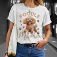 トイプードル 犬種 ペットプードル ママ Tシャツ 彼女への贈り物