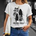 ハレイワ ビーチ ハワイ サーフィン ビンテージ サーフィン サーファー Tシャツ 彼女への贈り物