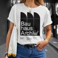 バウハウスアーカイブ – モダニストベルリンデザイン Tシャツ 彼女への贈り物
