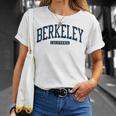 バークレーカリフォルニアカリフォルニアカレッジユニバーシティスタイル ネイビー Tシャツ 彼女への贈り物