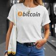 ビットコインbtcコイン暗号トレーダーBitcoinフューチャーフリーダムギフト Tシャツ 彼女への贈り物
