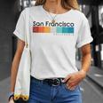 ビンテージサンフランシスコカリフォルニア1980年代レトロデザインtシャツ Tシャツ 彼女への贈り物